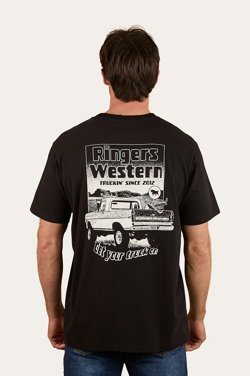 Get Your Truck On Mens Loose Fit T-Shirt - Image 3