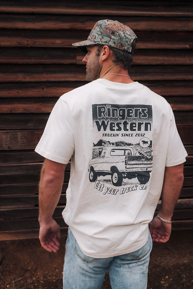 Get Your Truck On Mens Loose Fit T-Shirt - Image 4