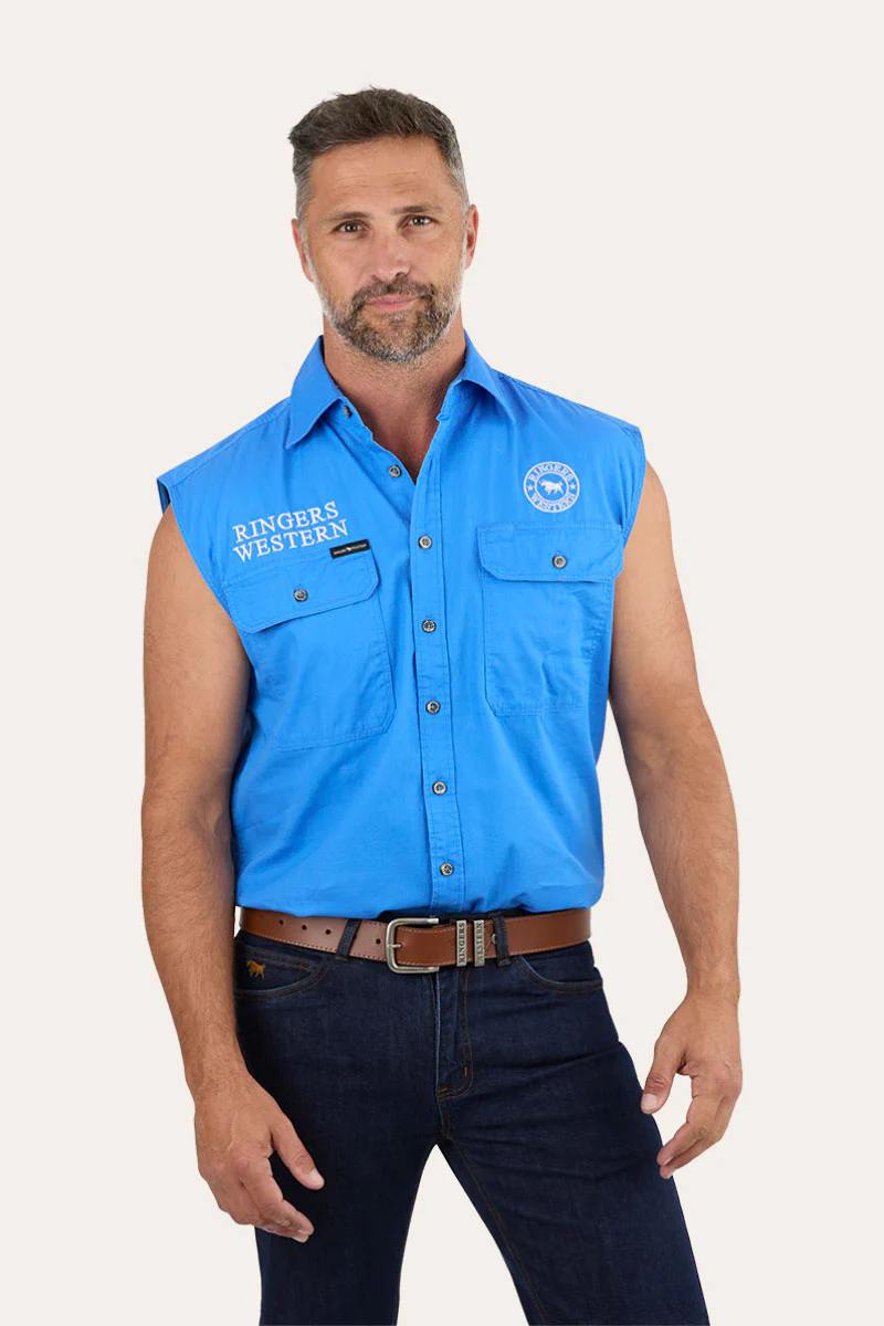 Hawkeye Mens Sleevless Work Shirt - Image 15