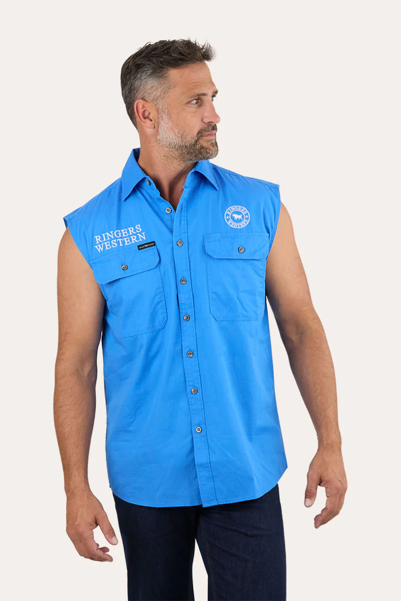 Hawkeye Mens Sleevless Work Shirt - Image 20