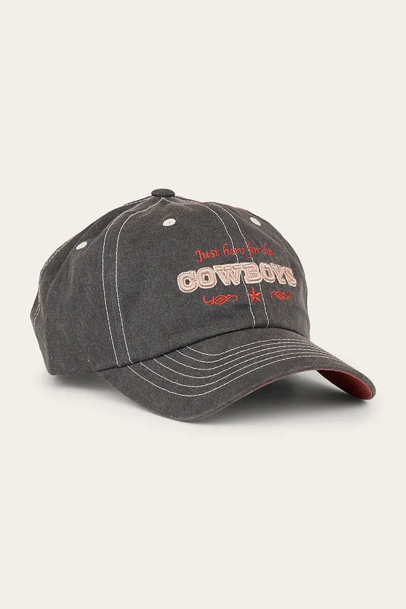 Here For Cowboys Baseball Cap - Image 3