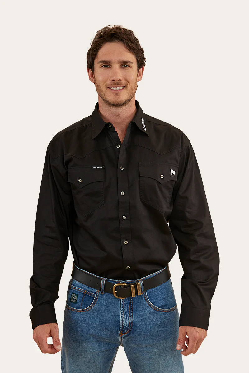 Holstein Mens Full Button Work Shirt - Image 4