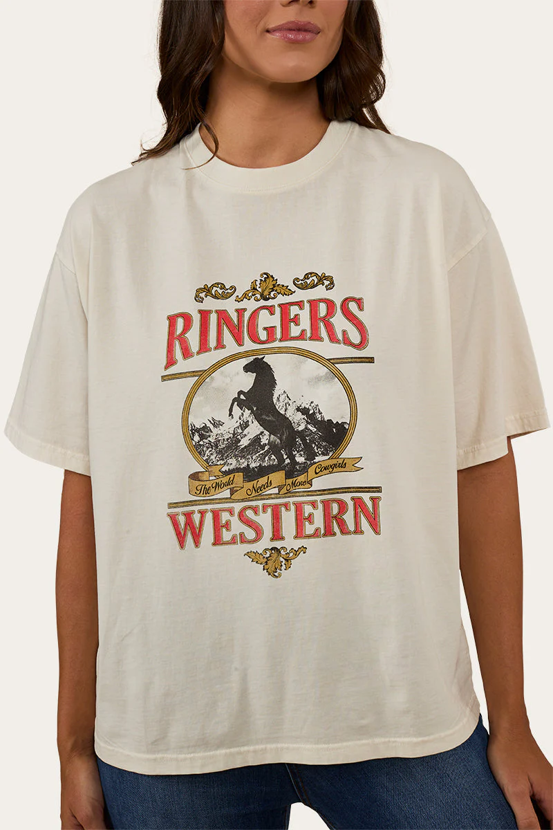 Horsin Around Womens Oversized T-Shirt - Image 3
