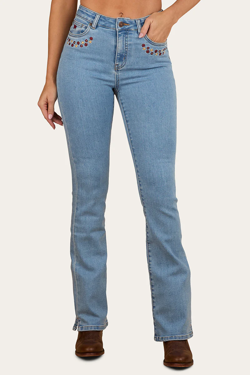 In Bloom Womens High Rise Bootleg Jean - Image 4