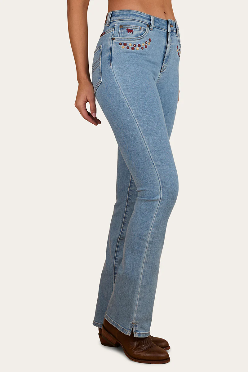 In Bloom Womens High Rise Bootleg Jean - Image 6