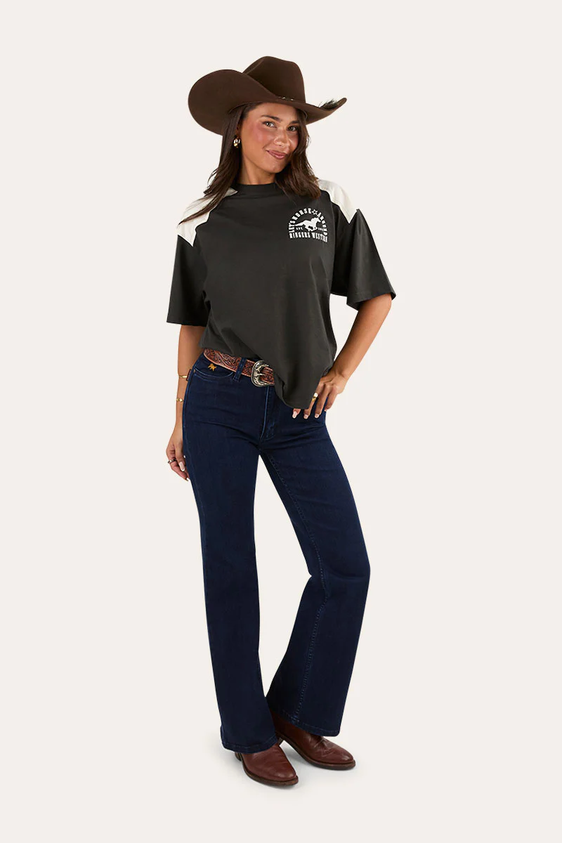 Indi Womens High Rise Bootleg Jean - Image 8