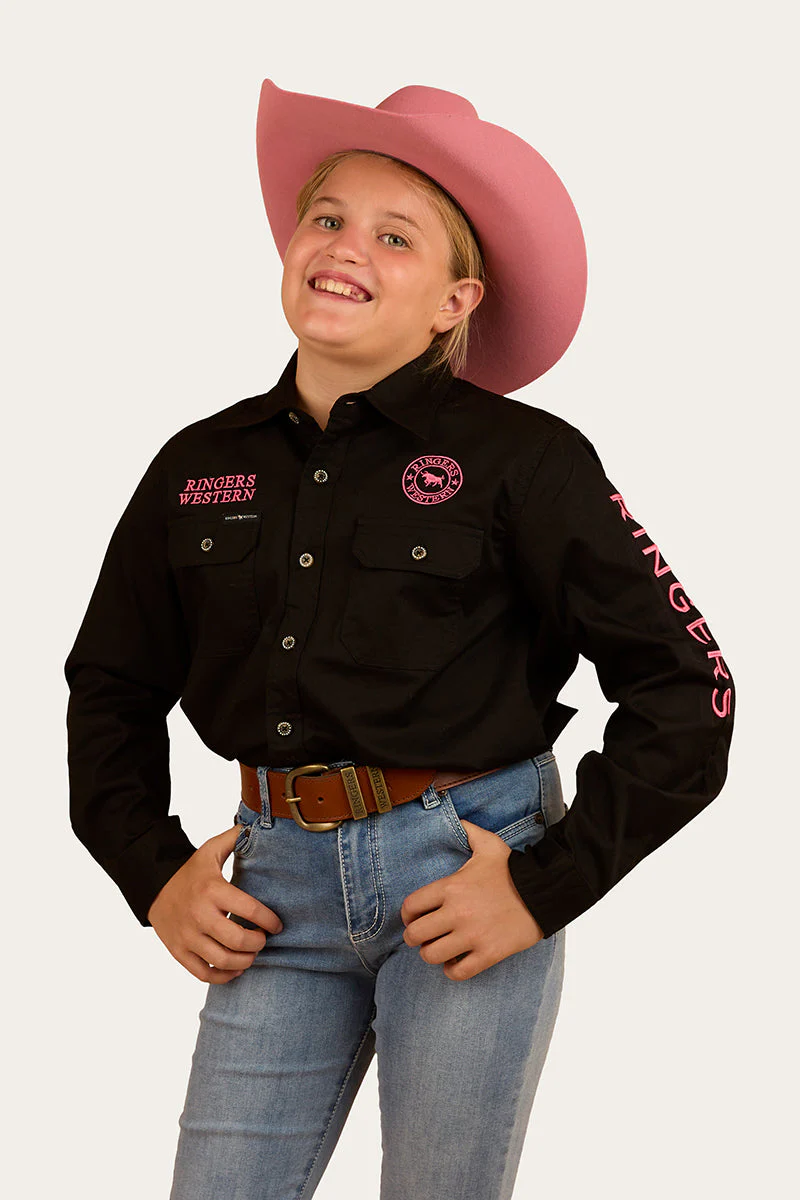 Jackaroo Kids L/S Full Button Embroidered Workshirt - Image 11