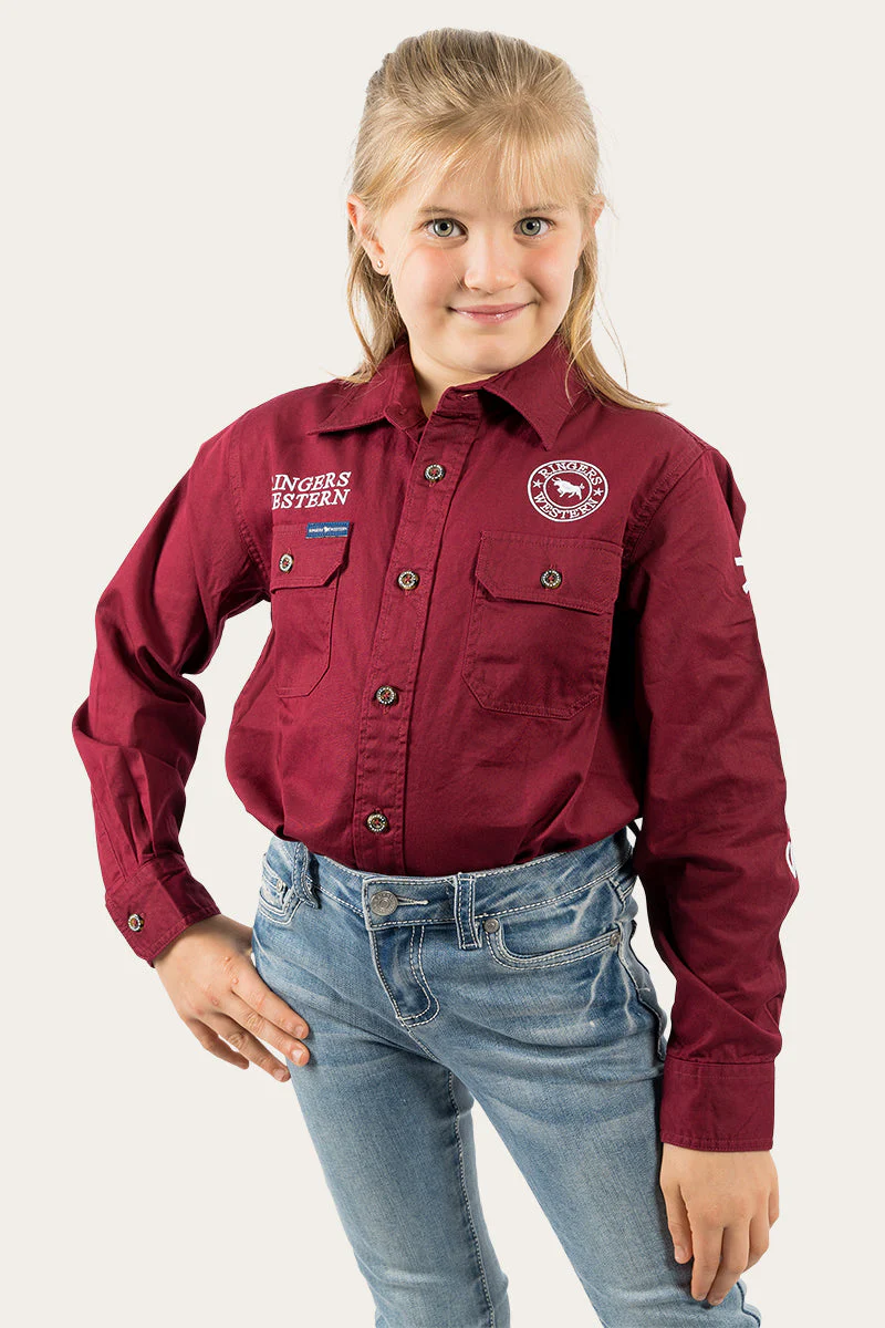 Jackaroo Kids L/S Full Button Embroidered Workshirt - Image 14