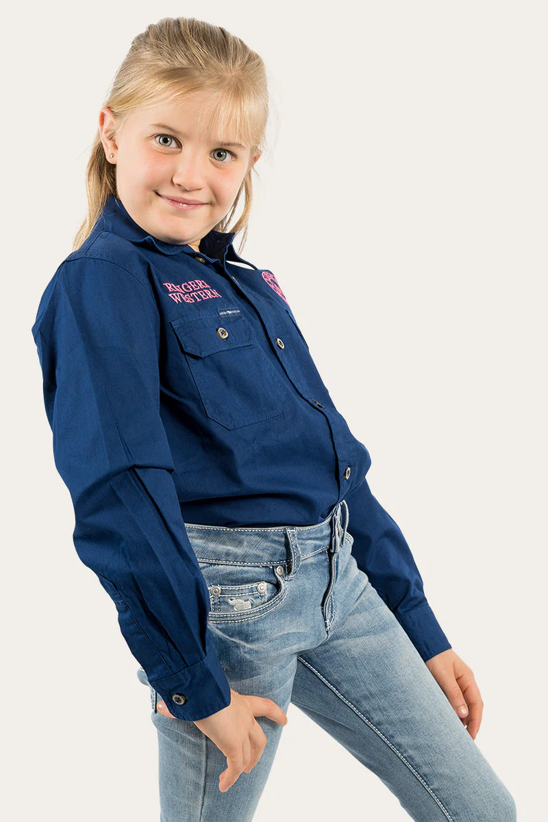 Jackaroo Kids L/S Full Button Embroidered Workshirt - Image 24