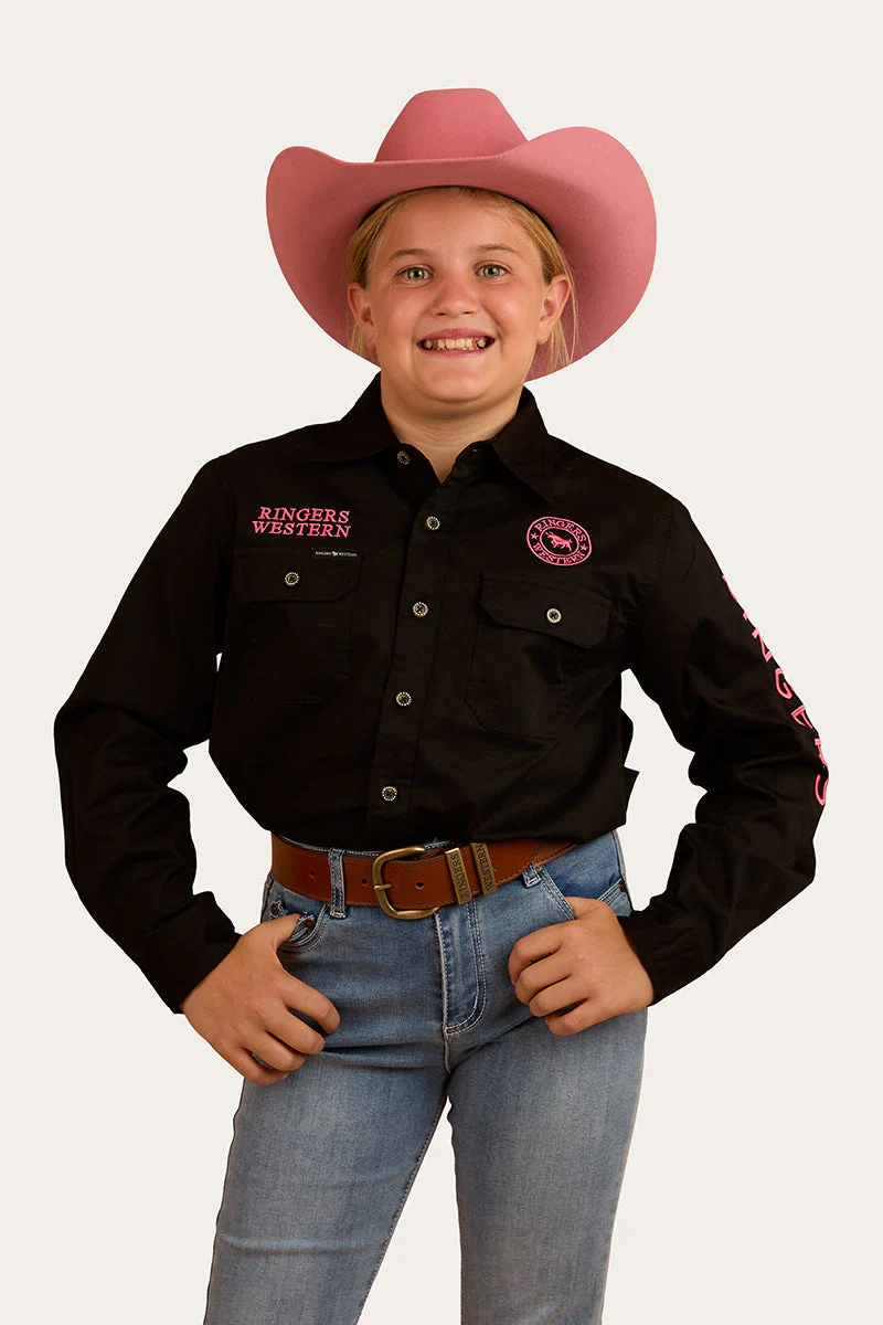 Jackaroo Kids L/S Full Button Embroidered Workshirt - Image 9