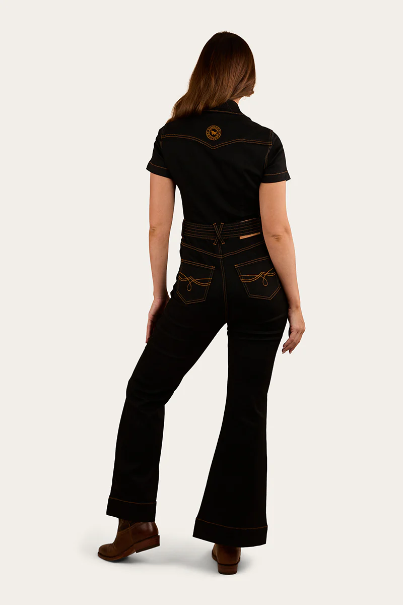 Jazmine Womens Bootleg Jumpsuit - Image 4