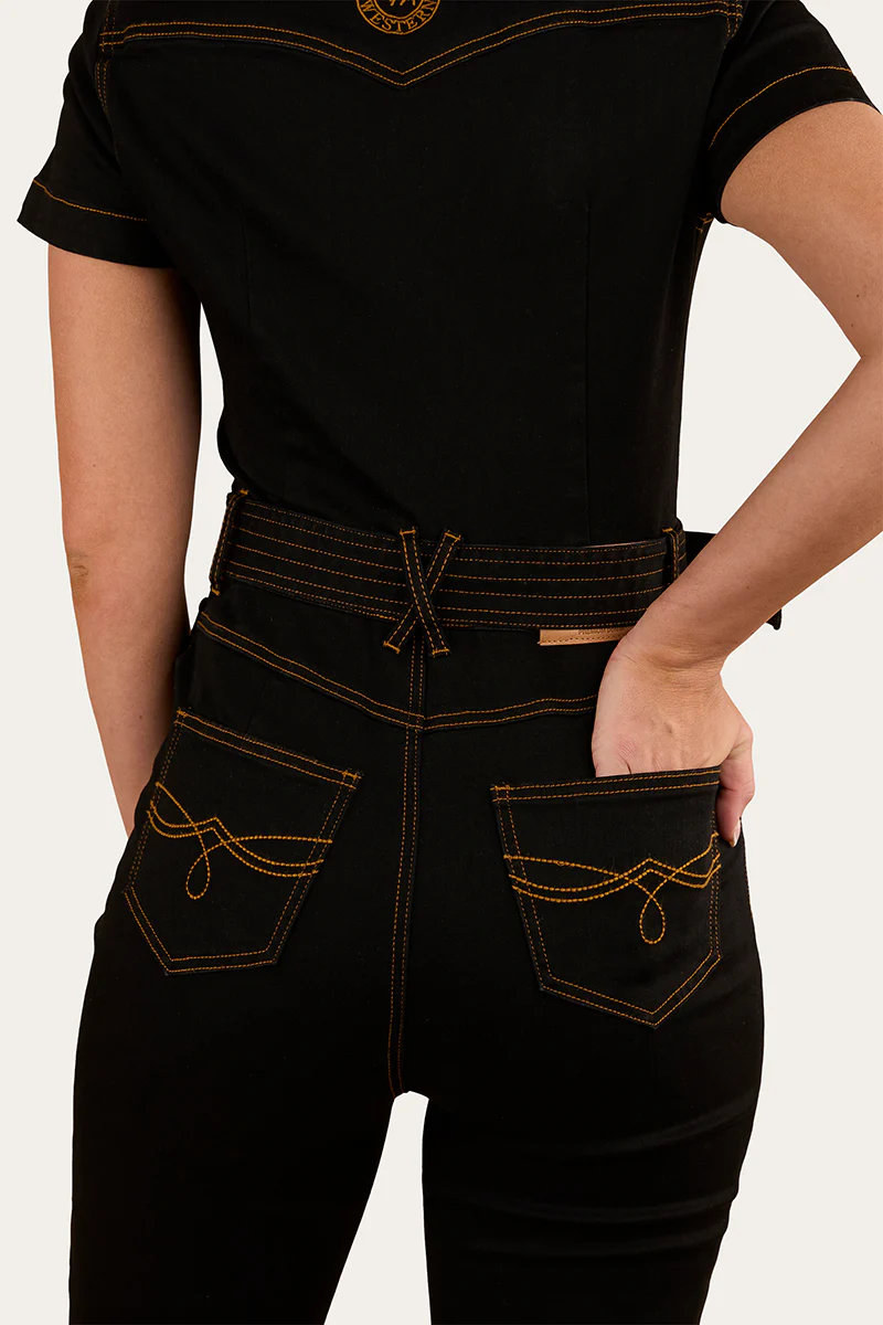 Jazmine Womens Bootleg Jumpsuit - Image 5