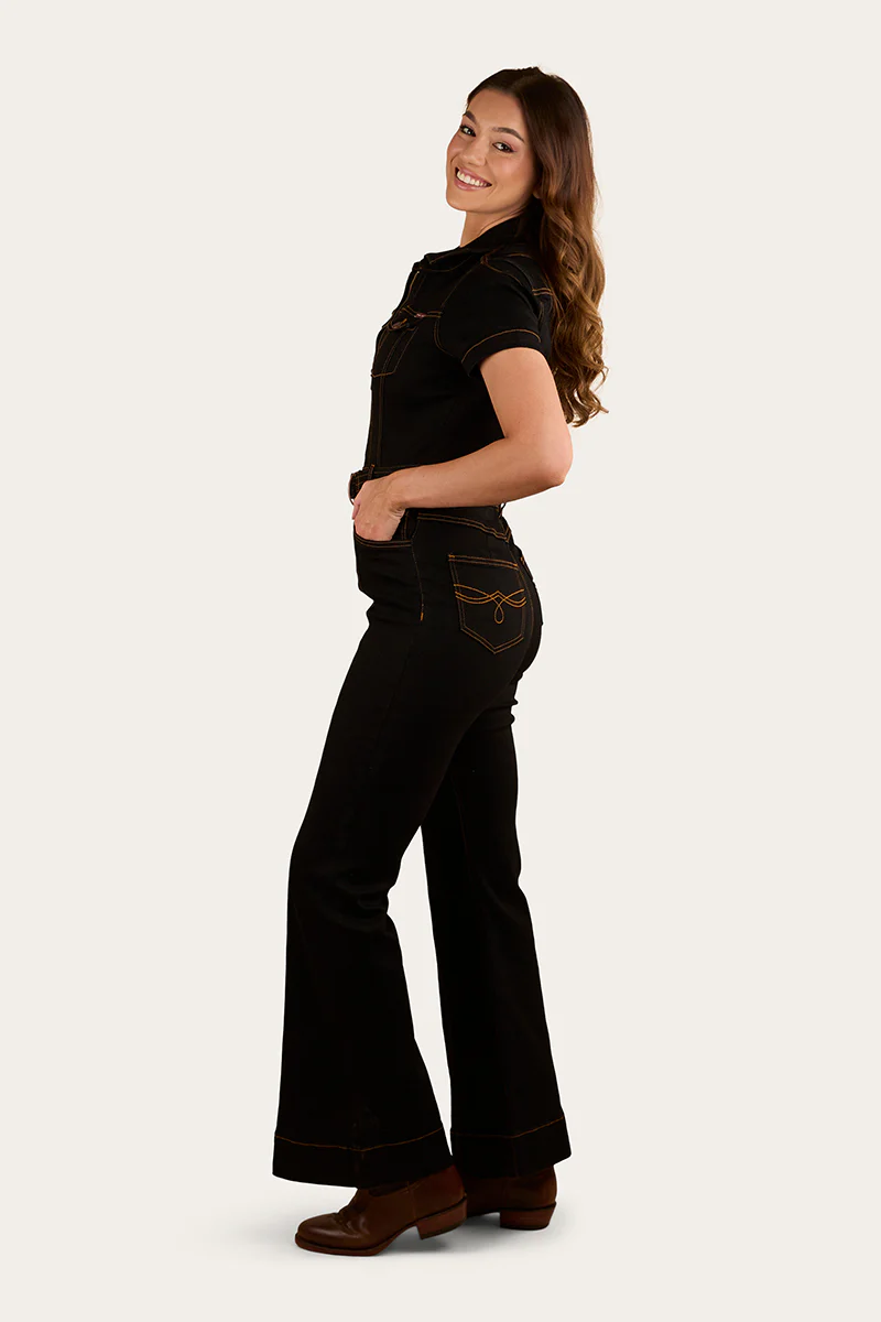 Jazmine Womens Bootleg Jumpsuit - Image 6