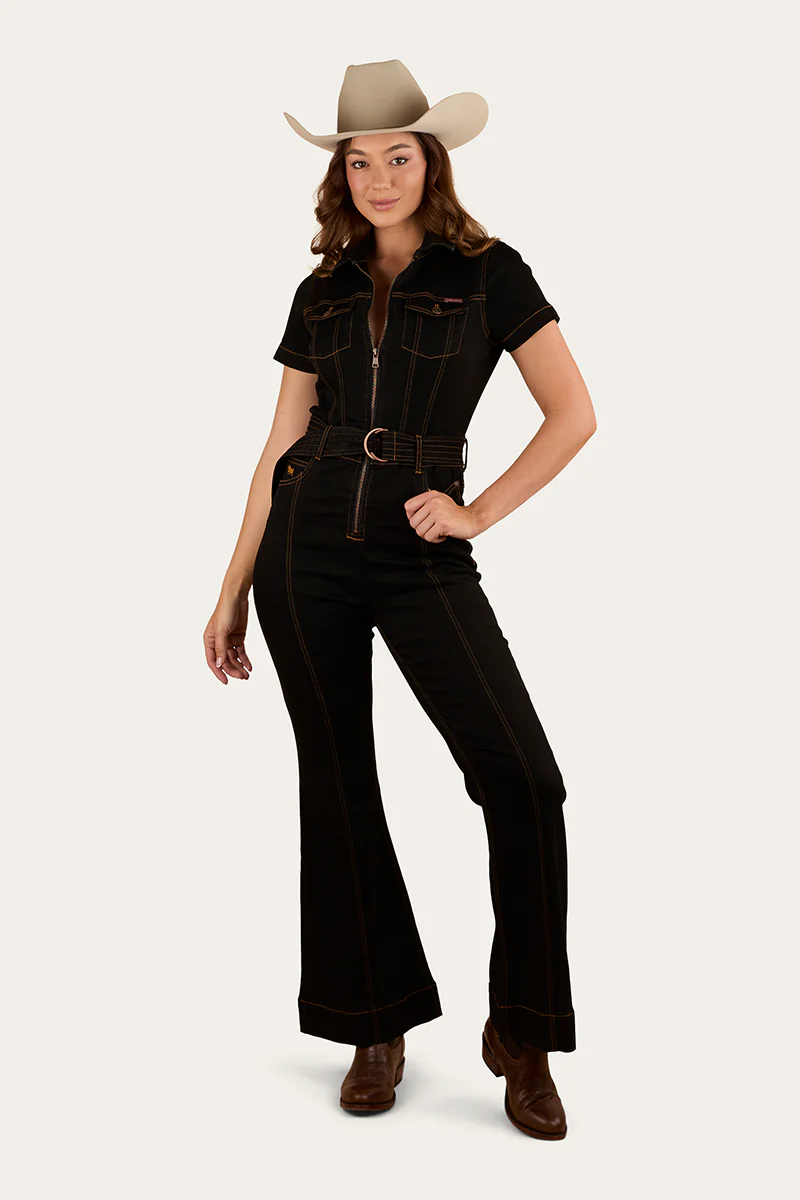 Jazmine Womens Bootleg Jumpsuit - Image 7