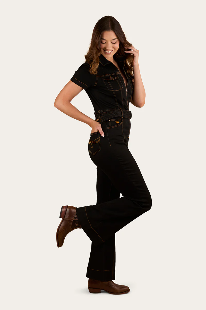 Jazmine Womens Bootleg Jumpsuit - Image 8