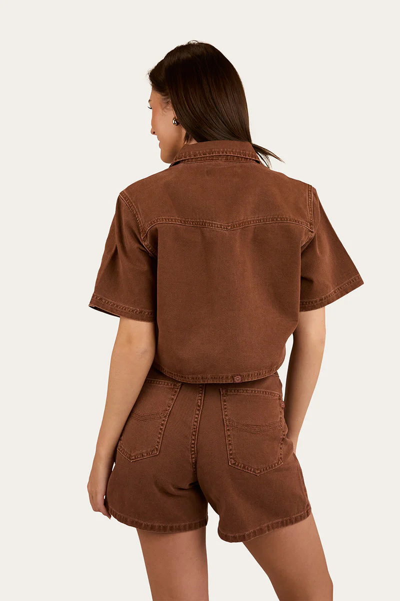 Iris Womens Denim Short - Image 5