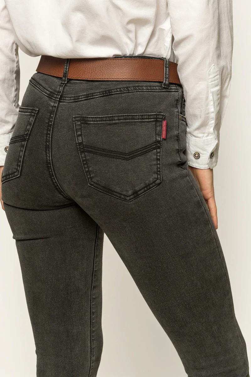 Katherine Cowgirl Womens Mid Rise Bootleg Jeans - Image 8