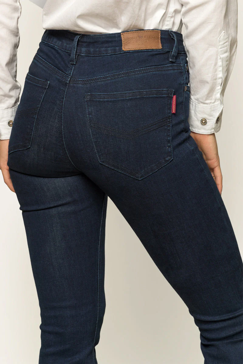 Katherine Womens Mid Rise Bootleg Jeans - Image 22