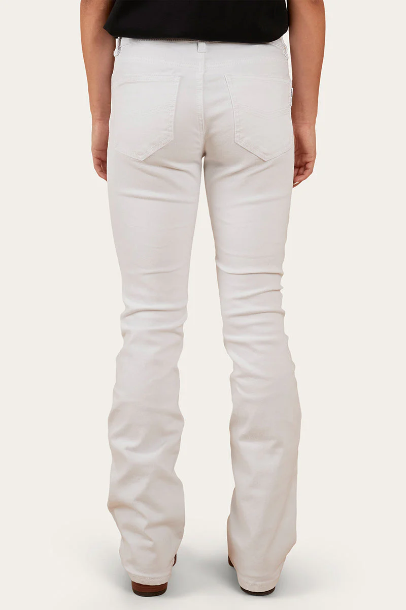 Katherine Womens Mid Rise Bootleg Jeans - Image 31