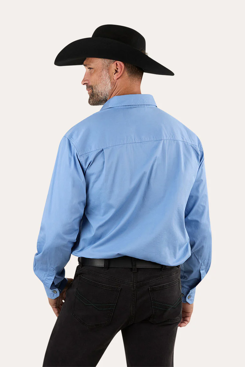 King River Mens Full Button Work Shirt - Image 48