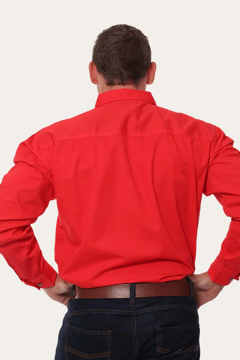 King River Mens Full Button Work Shirt - Image 95