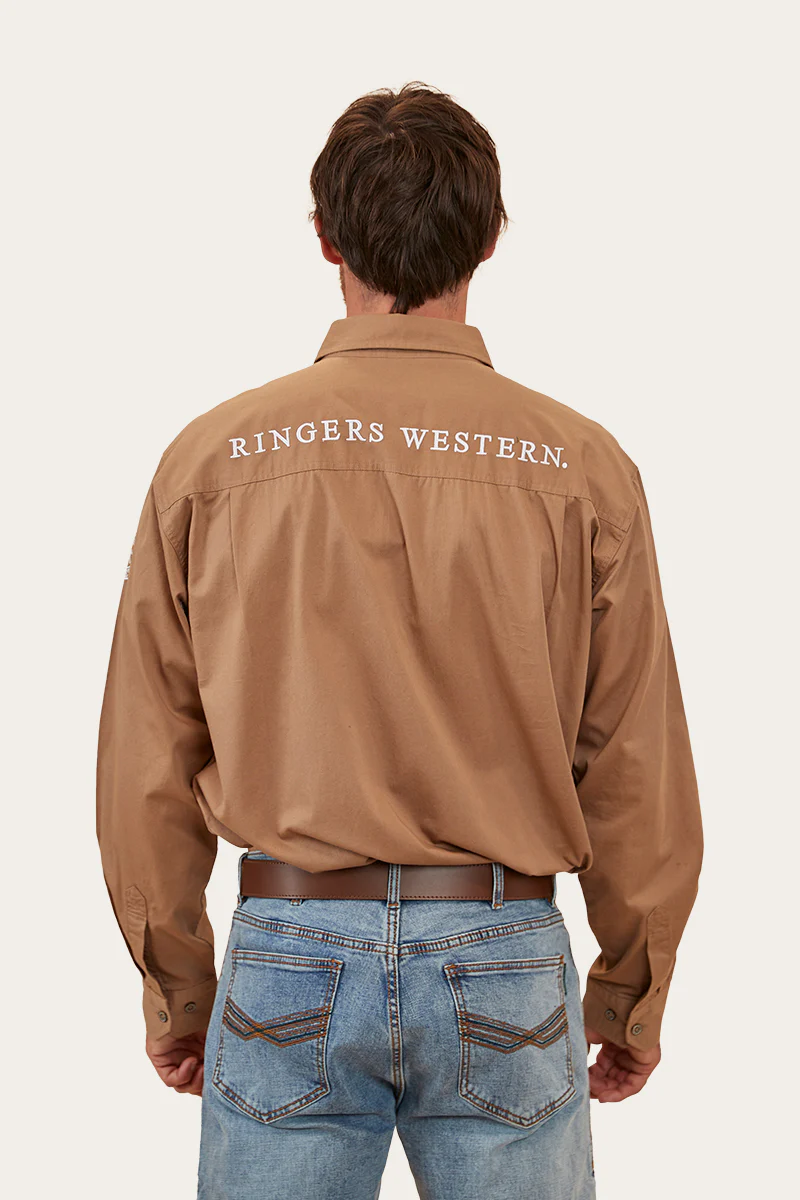 Kreiger Mens Half Button Work Shirt - Image 3