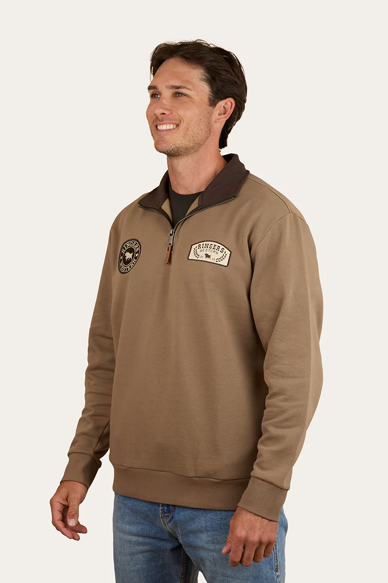 Lachlan Mens 1/4 Zip Crew - Image 4