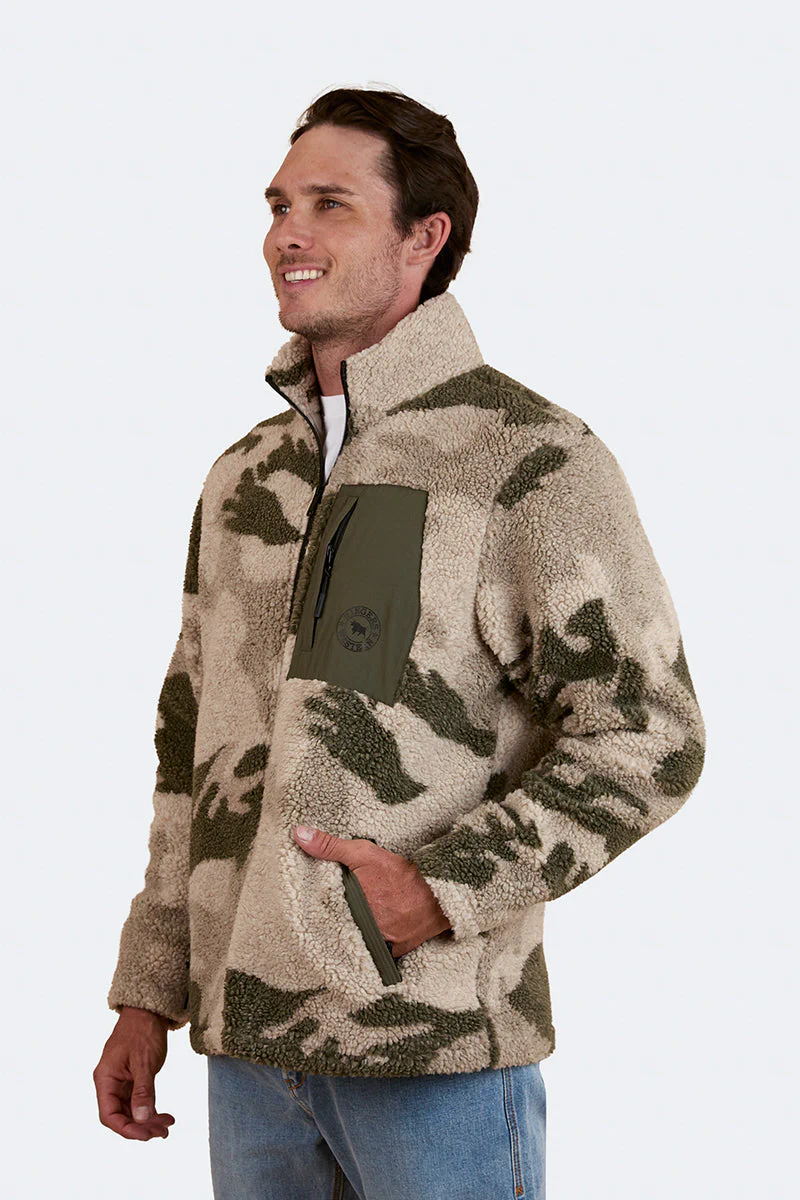 Lennonville Unisex Camo Fleece - Image 7