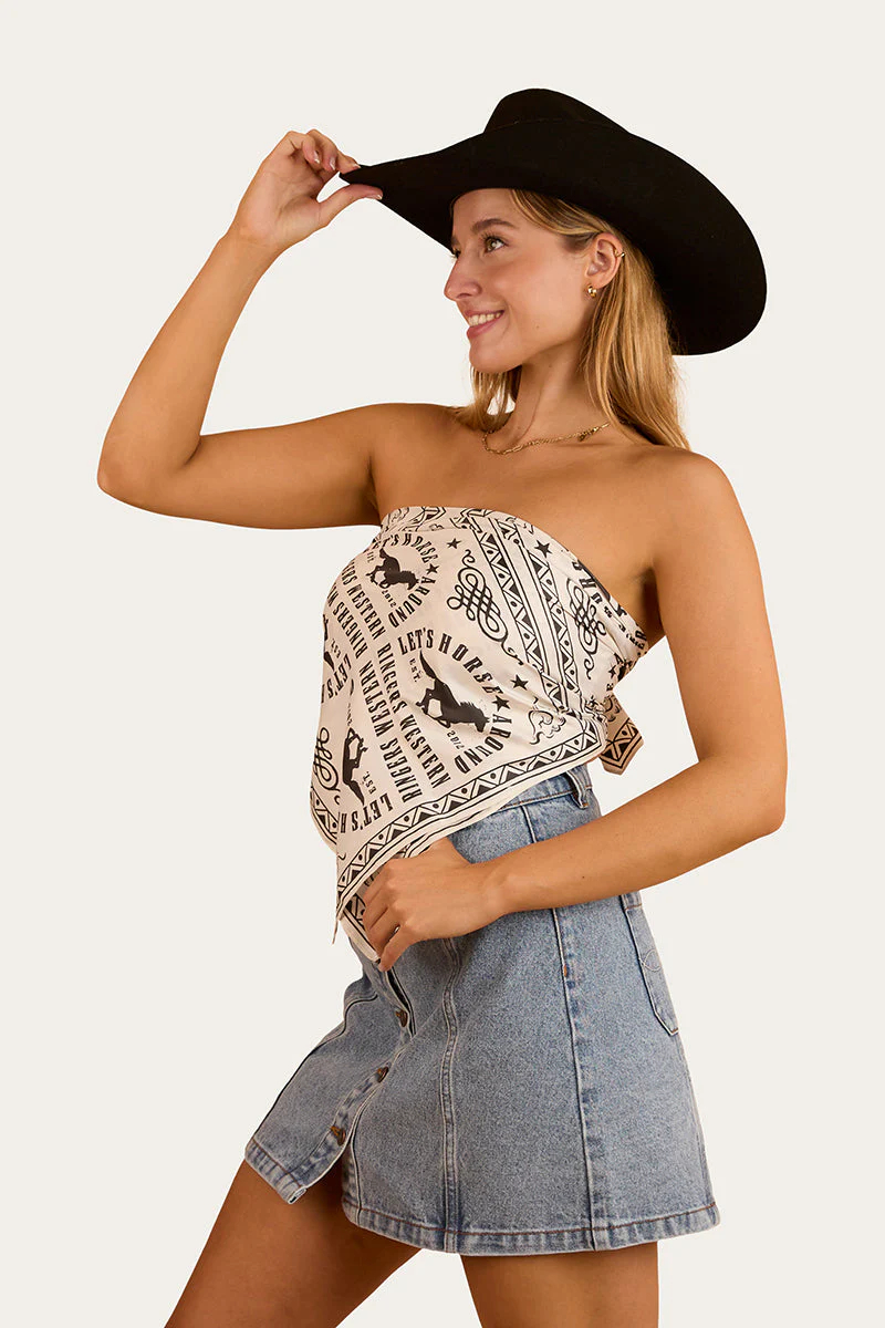 Lets Horse Around Scarf Top - Image 5