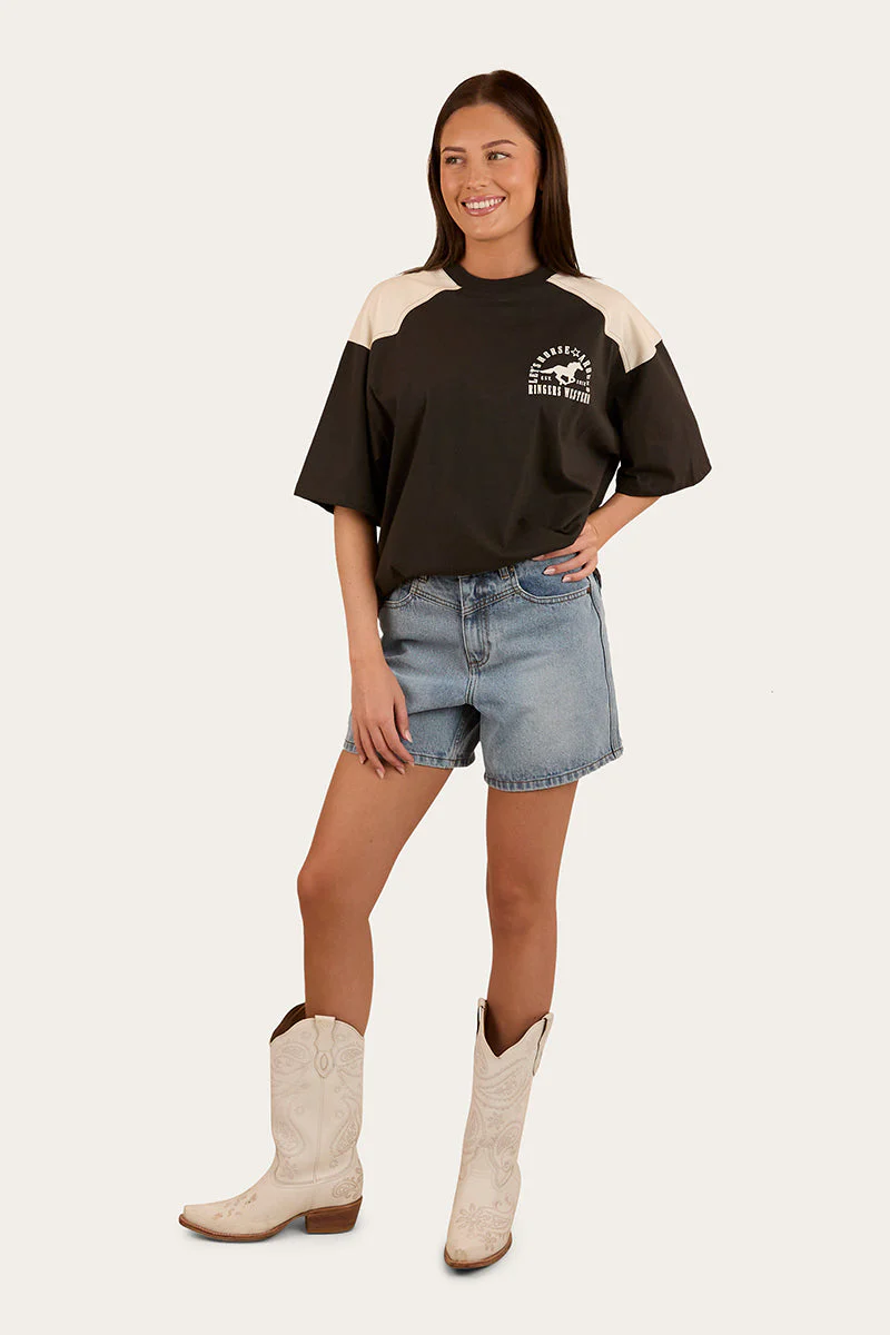 Lets Horse Around Womens Oversized T-Shirt - Image 17