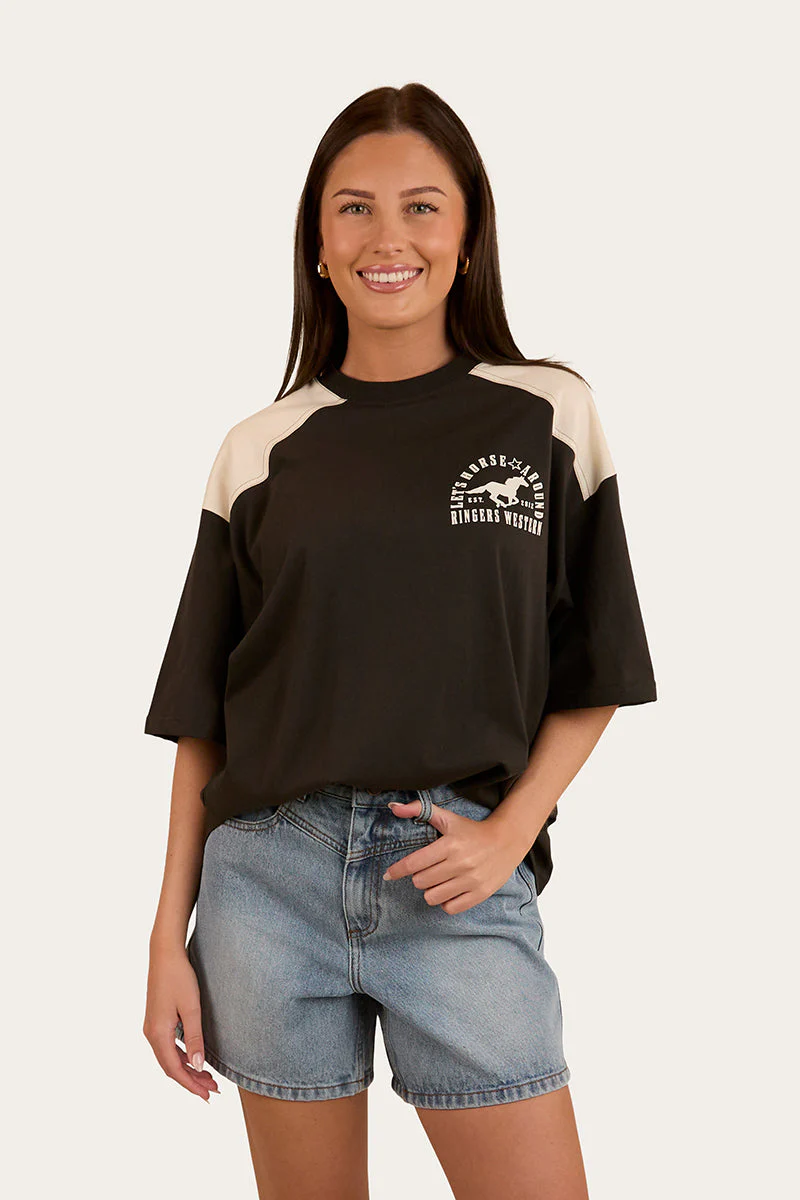 Lets Horse Around Womens Oversized T-Shirt - Image 19