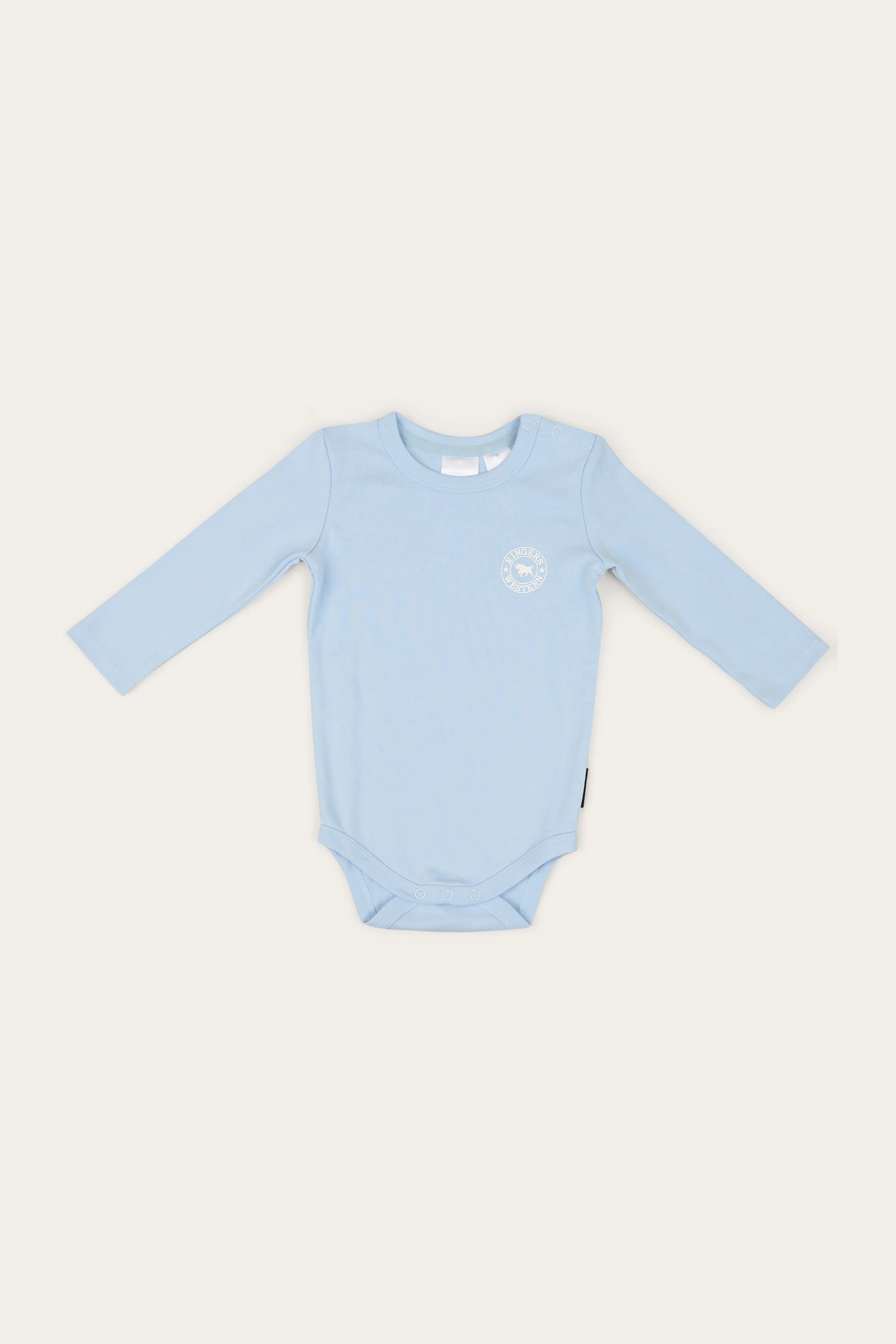 Lil' Rascal Babies Signature Bull LS Romper