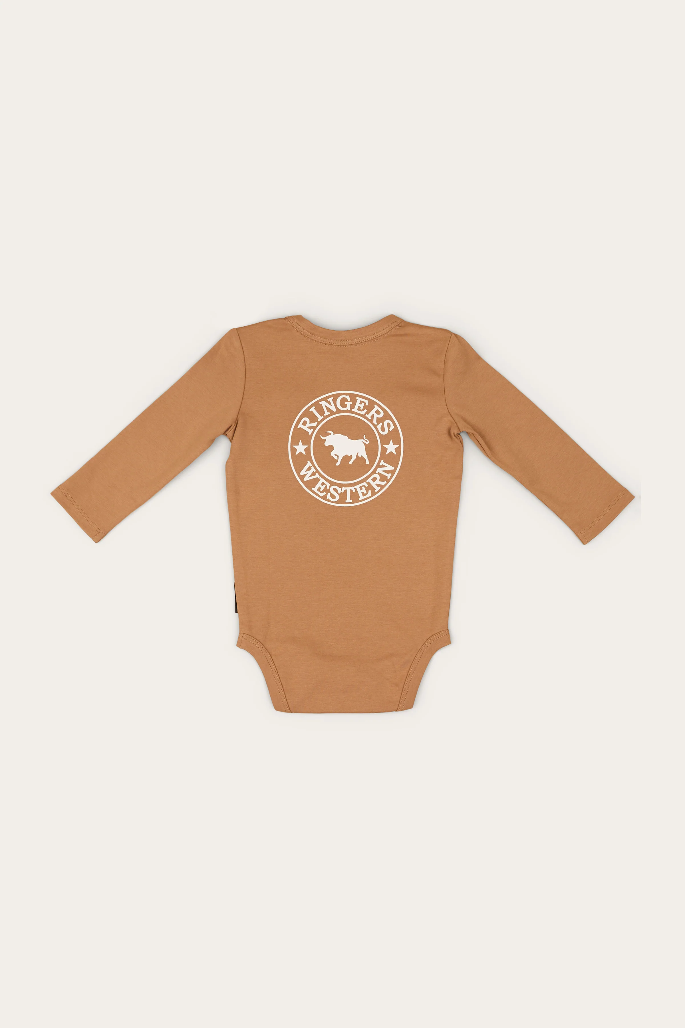 Lil' Rascal Babies Signature Bull LS Romper - Image 4
