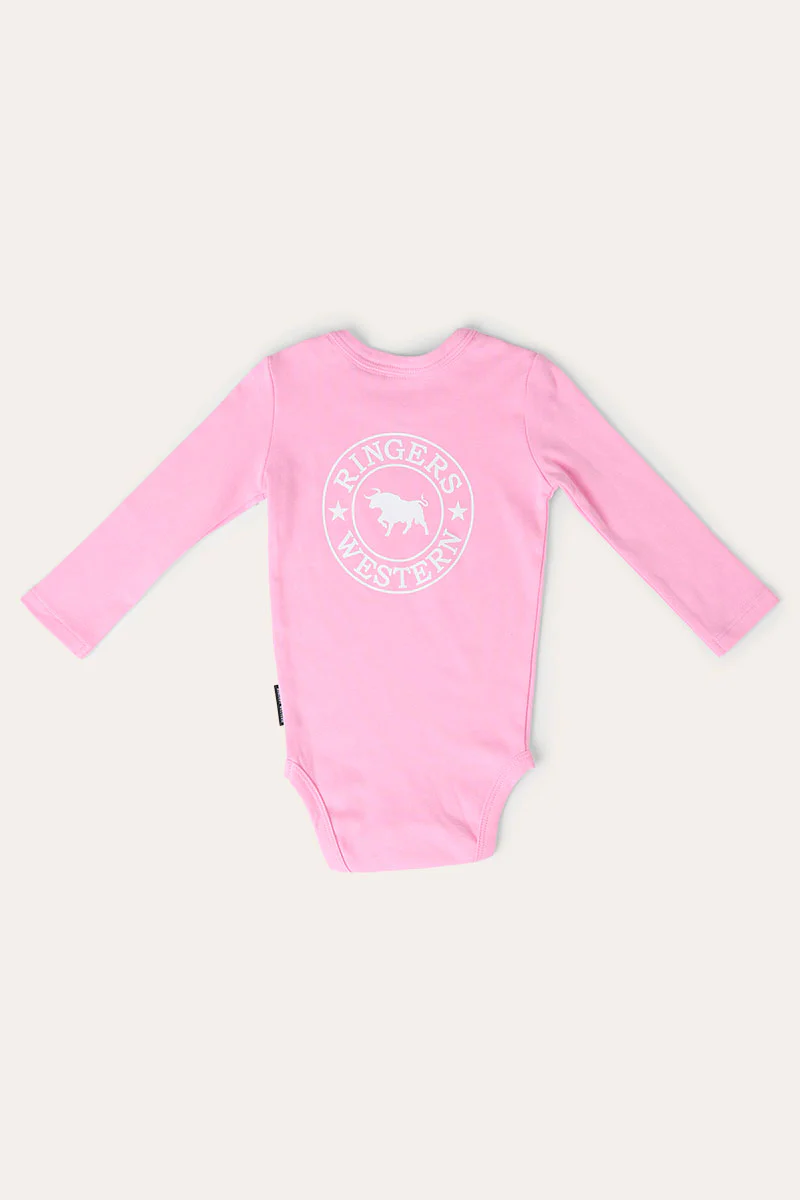 Lil' Rascal Babies Signature Bull LS Romper - Image 5