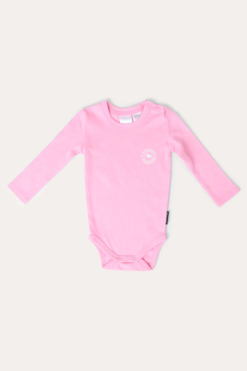 Lil' Rascal Babies Signature Bull LS Romper - Image 6