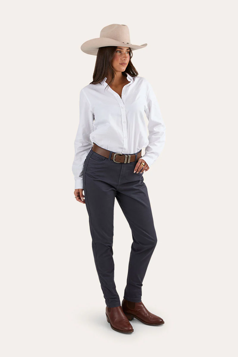 MacKenzie Womens 5 Pocket Stretch Drill Jeans - Image 11