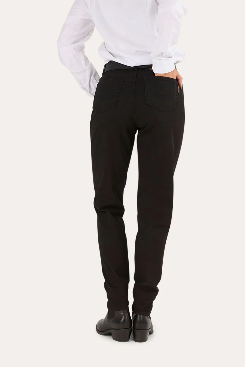 MacKenzie Womens 5 Pocket Stretch Drill Jeans - Image 3