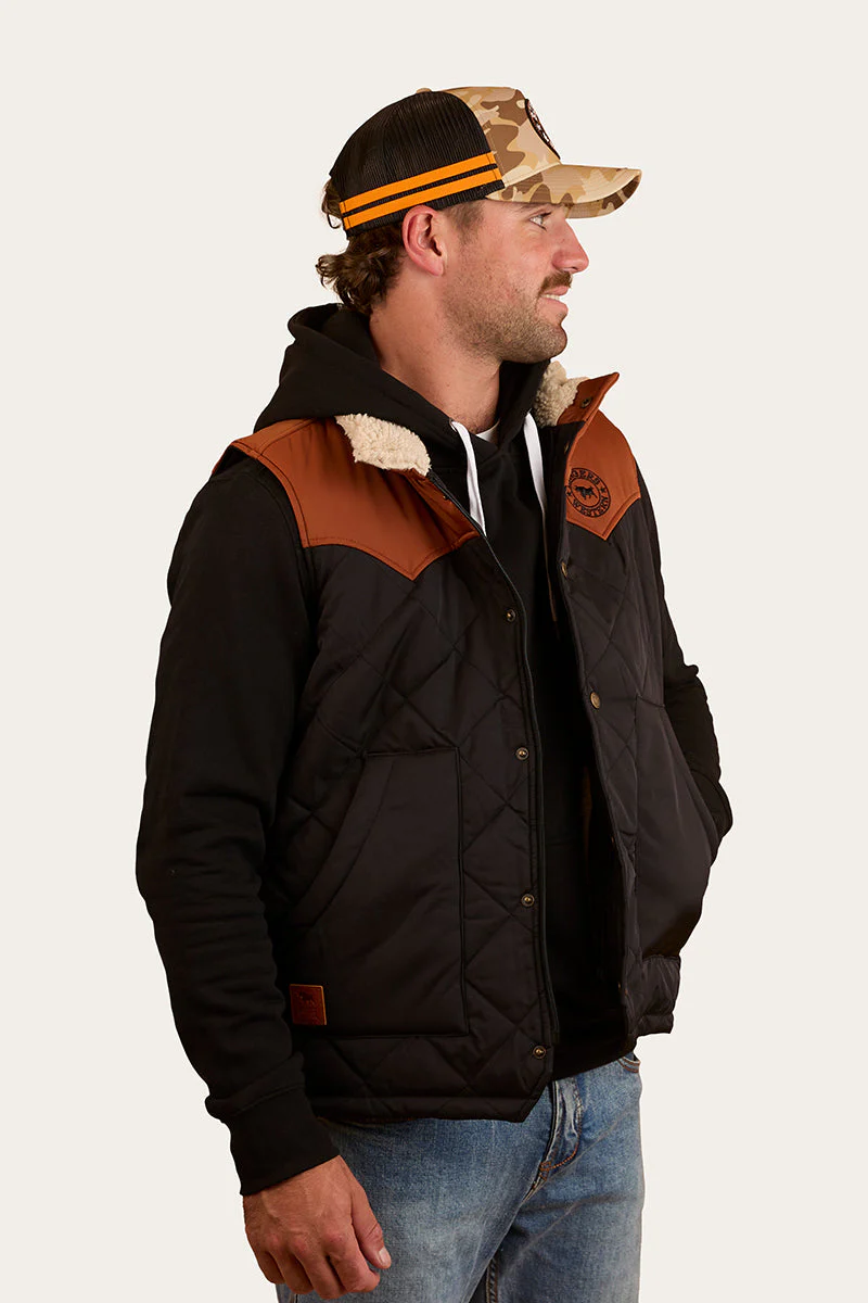 McKinlay Mens Puffer Vest - Image 4