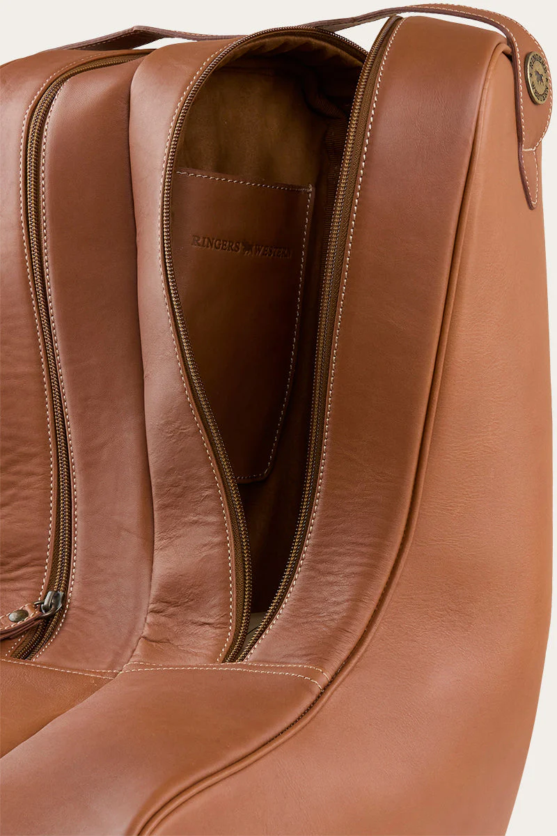 Miguel Leather Boot Bag - Image 5