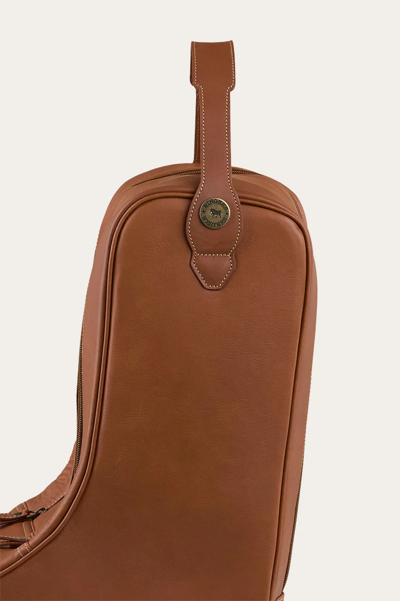 Miguel Leather Boot Bag - Image 8