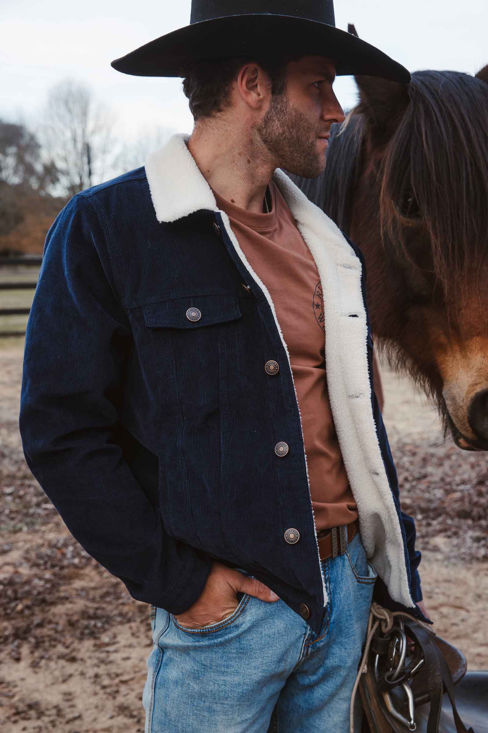 Milawa Mens Corduroy Jacket - Image 15