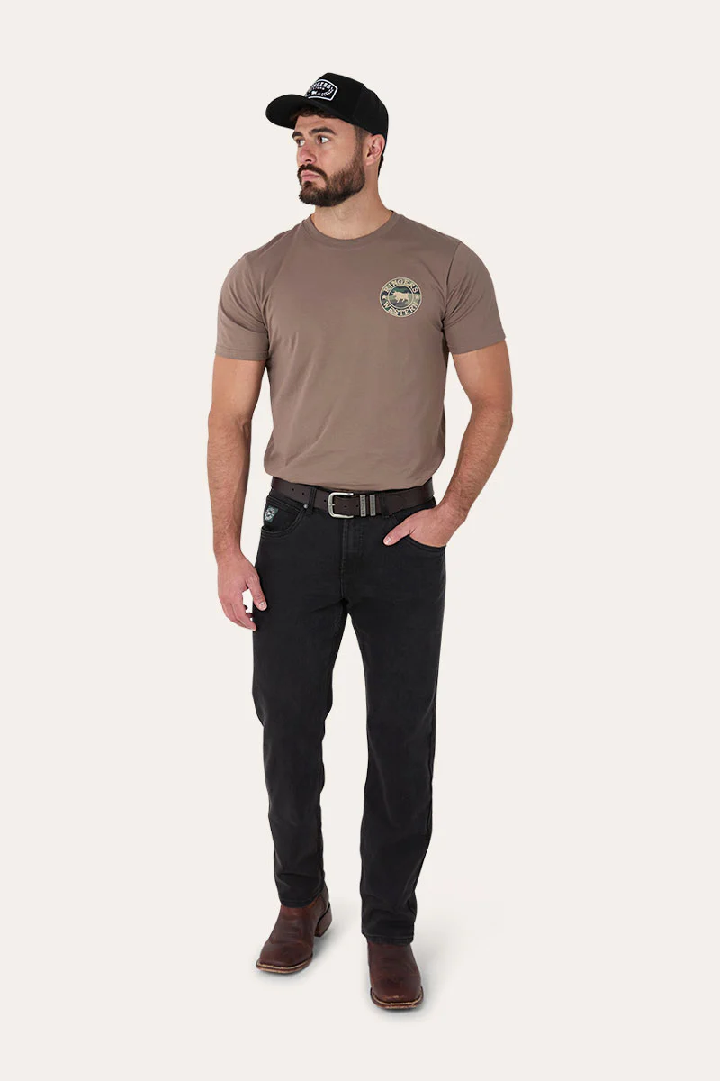 Muster Mens Slim Straight Fit Mid Rise Jeans - Image 2