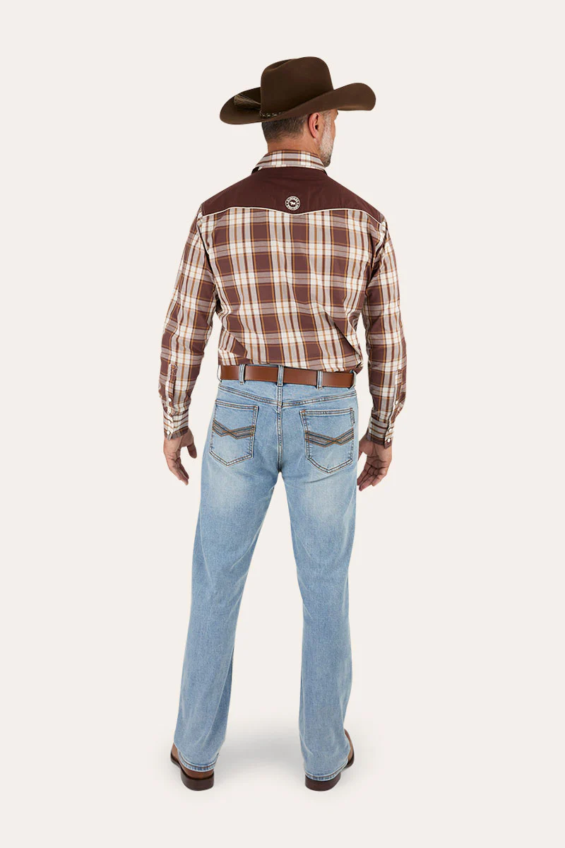 Muster Mens Slim Straight Fit Mid Rise Jeans - Image 21
