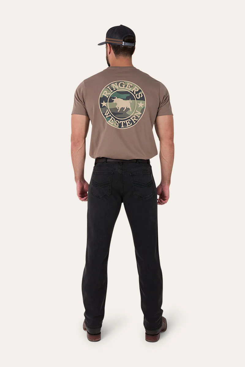 Muster Mens Slim Straight Fit Mid Rise Jeans - Image 3