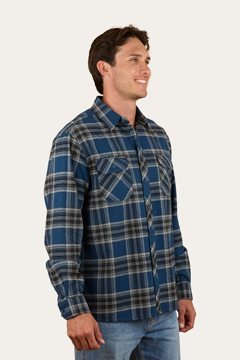 Nambour Mens Full Button Flannel - Image 3