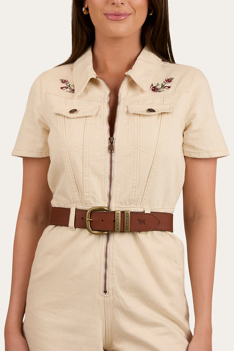 Narooma Womens Denim Playsuit - Image 7