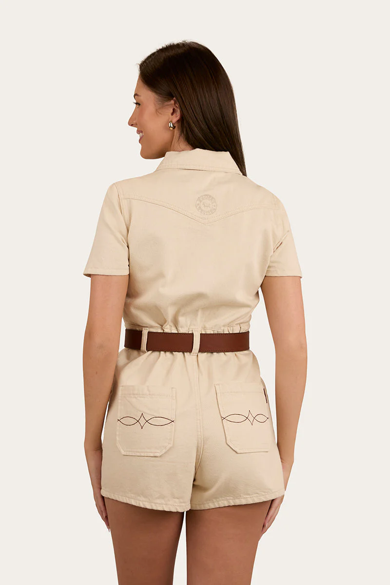 Narooma Womens Denim Playsuit - Image 9