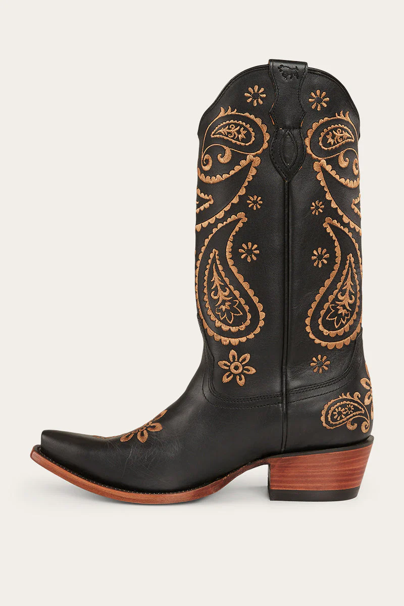 Olivia Womens Cuban Heel Western Boot - Image 14