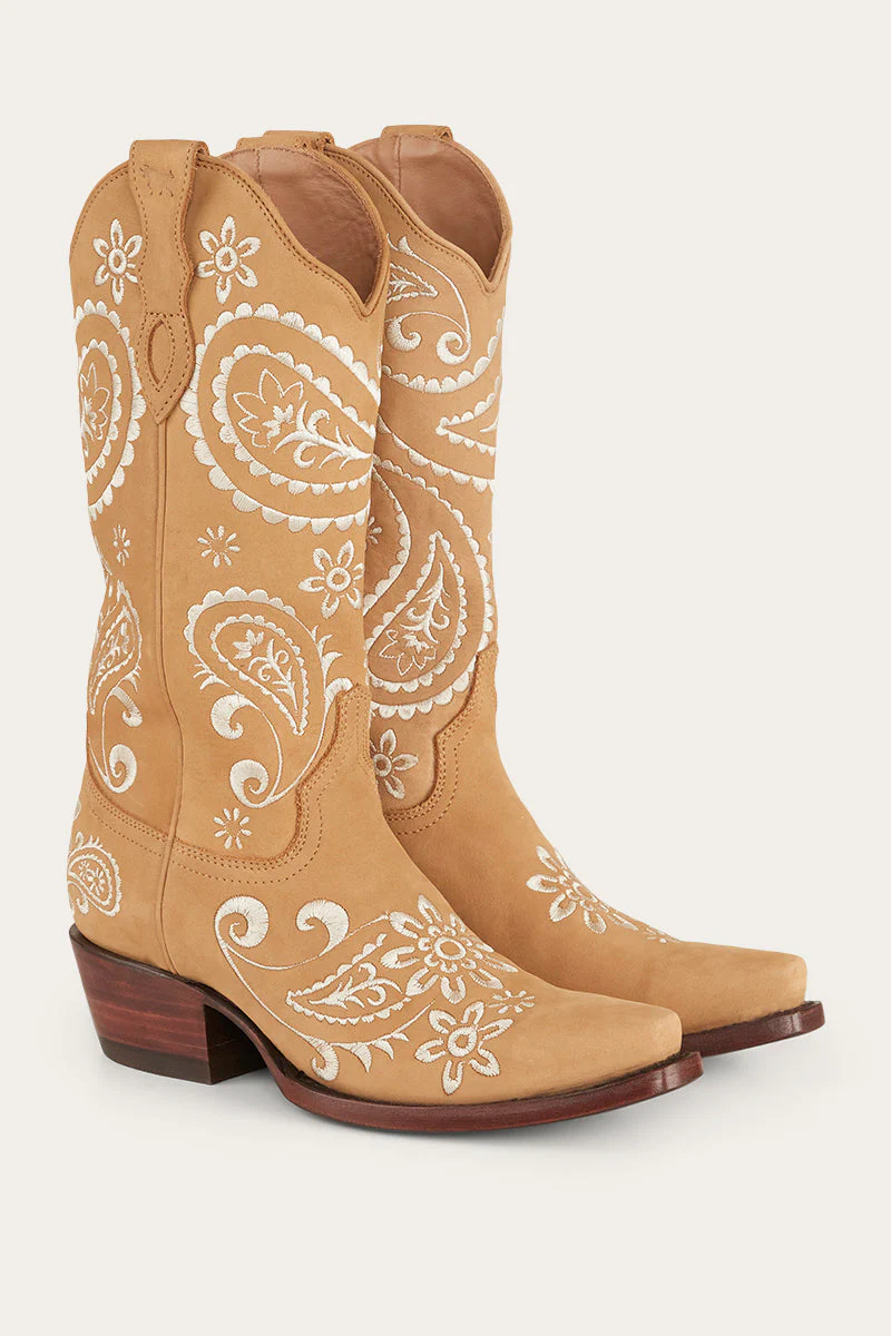 Olivia Womens Cuban Heel Western Boot - Image 17