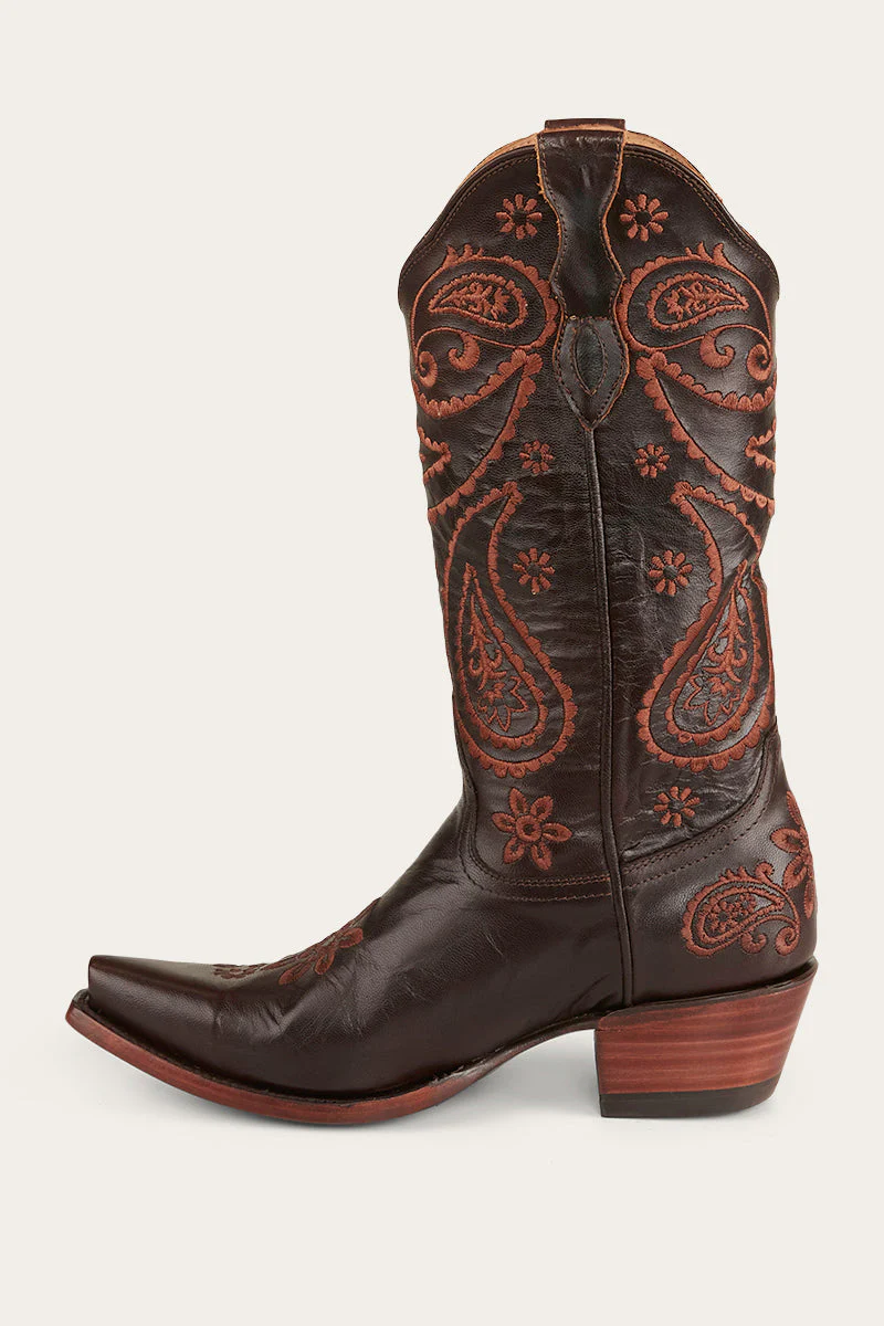 Olivia Womens Cuban Heel Western Boot - Image 28